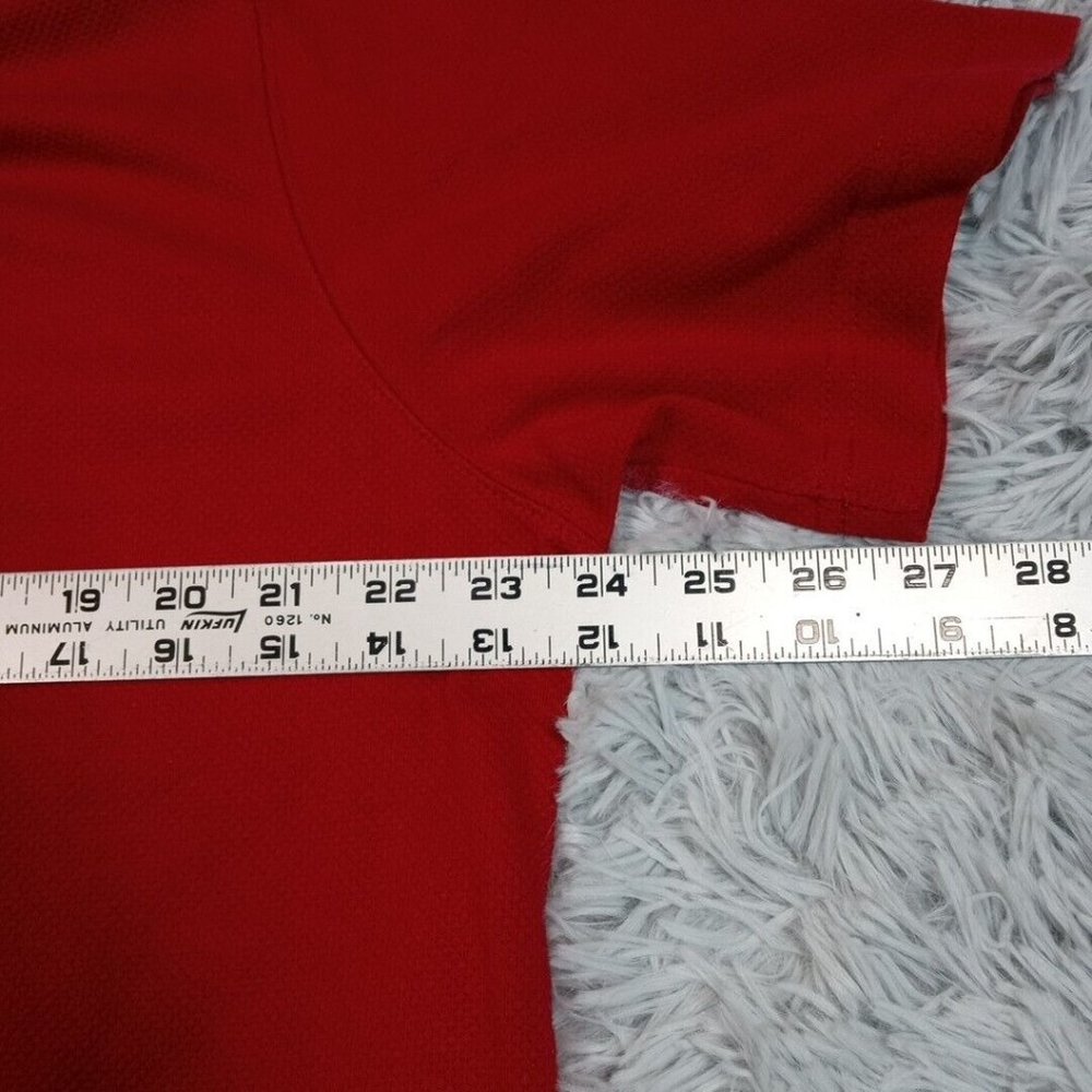 Vintage‎ Koret City Blues Womens Sweater Red XL Pullover Embroidered Stitching - Picture 6 of 8